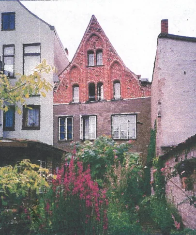 Gartenseite des Wohnhauses der Familie Weerda in der Lübecker Julius-Leber-Straße