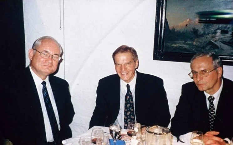 Jan Helms, Bob Jahrsdoerfer und Klaus Jahnke bei einem gemeinsamen Treffen.
